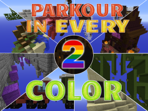 Tải về Parkour In Every Color 2 cho Minecraft 1.8.9